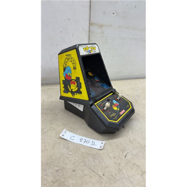 Coleco No. 2390 Pac-Man Tabletop Arcade Game, 1981