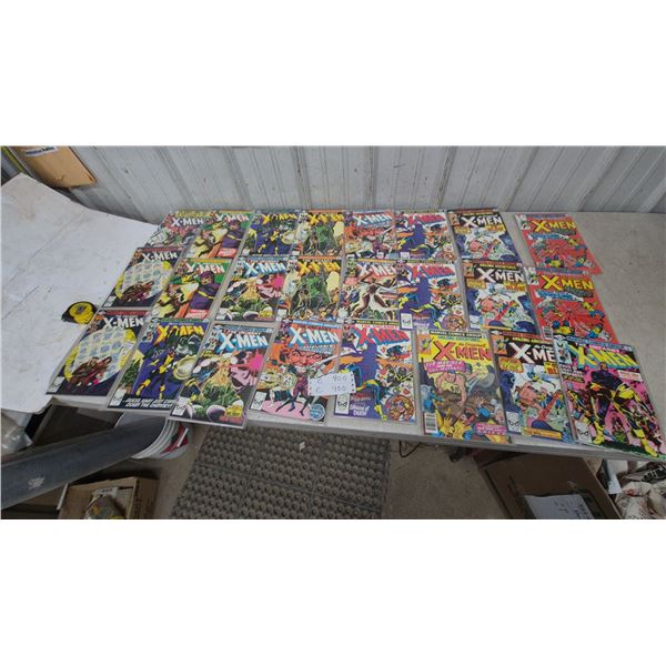 24 Marvel Comics Group The Uncanny X-Men and Amazing Adventures X-Men Comic Books