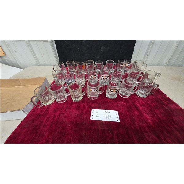 A&W Root Beer Mini Mugs and Steins, 24 Pieces