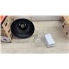 Image 3 : Sylvania Beverly Matte Black LED Ceiling Mount Light Fixtures, 800 Lumens, Dimmable, Set of 3