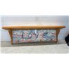 Image 2 : Two Wooden Wall Shelves With Pegs, Believe Love Dream and "Love" Design, 9 × 30 × 5”