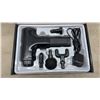 Image 2 : FineLife Percussion Massager with 4 Massage Heads, 6 Speeds, Rechargeable Cordless