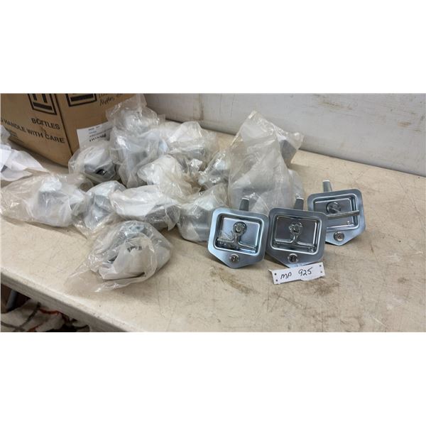 SPER Recessed Key-Locking T-Handle Latches for Toolboxes and Trailers