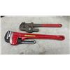 Image 2 : Pipe Wrenches, Files, Power Fist Piezo Micro Torch, Tool Belt, Empty Milwaukee Case