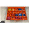 Image 3 : Papco 6-Drawer Parts Cabinet with Blind Rivets, Snap Rings, Drain Plugs, and Cotter Pins