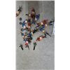 Image 2 : Table Hockey Player Figures, Red and Blue Teams