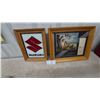 Image 1 : Framed Suzuki Logo Sign and 1941 Bryce's Bakery and Coffee Shop Calendar