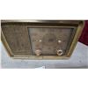 Image 2 : Sparton Clock Radio, Gold Tone Case, Cream Back, Power Cord