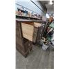 Image 5 : Four-Drawer stackable Wooden Filing Cabinet with Brass Hardware. 51”×18”×24”