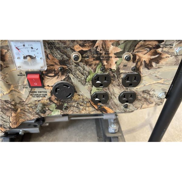 New Champion Global Power Equipment 4000/3000 Watt Portable Generator, Model 100104, Camouflage