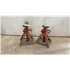 Image 1 : Pair of 5-Ton Jack Stands