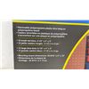 Image 2 : Power Fist 30-Piece Wall Mounted Storage Bins Set with Red and Blue Bins and Mounting Board