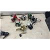 Image 2 : Large Lot of Fishing Reels For Repair, Zebco, Shimano, Shakespeare, Pflueger, Daiwa, Mitchell