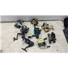 Image 3 : Large Lot of Fishing Reels For Repair, Zebco, Shimano, Shakespeare, Pflueger, Daiwa, Mitchell