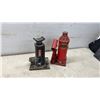 Image 2 : Jack Stand, 2 Hydraulic Bottle Jacks, and Ball Mount Trailer Hitch
