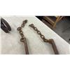 Image 9 : Vintage: Block and Tackle Pulley System, Ice Tongs, and Skidding Hooks with Chain