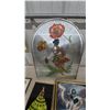 Image 2 : Michelle Coblentz Fairy Art, Framed Ballerina Print, and 2 Framed Silhouette Art Pieces