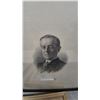 Image 3 : Framed Engraving of Pres. Woodrow Wilson, Framed Town Scene, Buffalo Tray