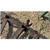 Image 7 : Two Vintage Spike Tooth Harrows and Drawbar