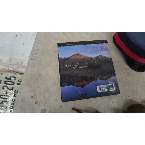 Collector's Canada Stamp Album, with Industrial and Commercial Vehicles Stamps