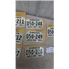 Image 4 : Minnesota D50-Series License Plates, 10x