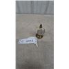 Image 1 : Elgin Desk Clock and Stand, Sub-Second Dial, Brass-Tone Case and Stand