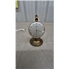 Image 2 : Elgin Desk Clock and Stand, Sub-Second Dial, Brass-Tone Case and Stand