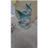 Image 6 : Electrohome "Long Life" Fan, Abstract Bronze Sculpture, and Ceramic Sailboat lamp