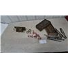 Image 1 : Vintage Assorted Door Hardware, Drawer Pulls, and Drill Bits