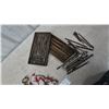 Image 6 : Vintage Assorted Door Hardware, Drawer Pulls, and Drill Bits
