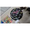 Image 2 : Scooby-Doo! Wall Clock, Avon Teddy Bear Clock, Hopalong Cassidy and Mickey Mouse Films.