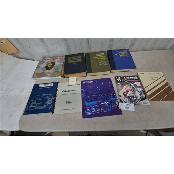 Motor's Auto Repair Manuals and Motor Truck Repair Manual
