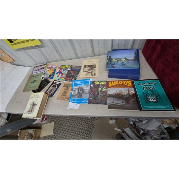 Gray's Anatomy, Spawn Comics, Amazing Spider-Man, Jukebox Collector Newsletters