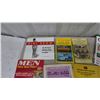 Image 3 : Vintage Magazines and Manuals: "Girl Show," "Men," "National Lampoon," "Iron-Men Album,"
