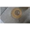 Image 2 : Three Vintage Glass Light Shades: One Opaque White Sphere, One Opaque White Cone, and One Amber