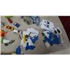 Image 2 : Assorted Toys and Collectibles: Texas Pennant, Elephant Figurines, Toy Cars