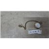 Image 1 : A Gold-Tone Pocket Watch with Chain and Fob