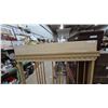 Image 2 : Old Painted Billiard Cue Rack with 12 Cues