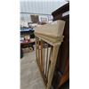 Image 3 : Old Painted Billiard Cue Rack with 12 Cues