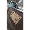 Image 5 : 4 Vintage Wood File Cabinets. Stackable