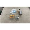 Image 9 : Automotive Lot: Reflective Sun Shade, Air Filters, Oil Filters, Spark Plugs, New Wiper Blades