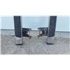 Image 1 : Pair of Aftermarket Polished Aluminum Running Boards With Hexagonal Step Pads and Mounting Brackets