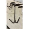 Image 3 : Collection of Hand-Forged Heavy-Duty Metal Grappling, Drag, Meat Hooks