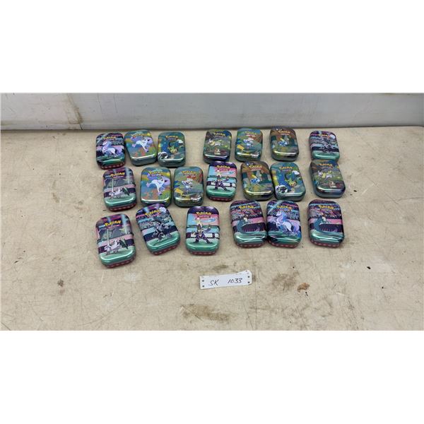 Pokémon Trading Card Game Sword and Shield Galar Power Mini Tins, Collector Card, Medalion