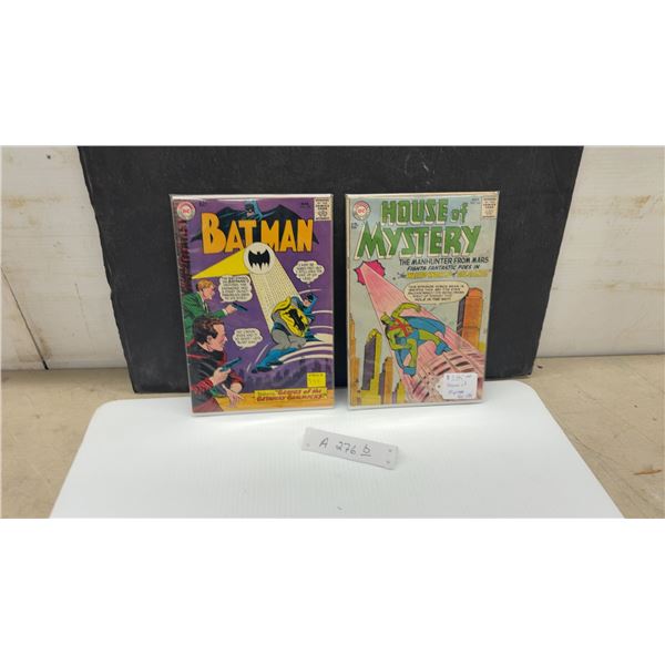 DC Comics Batman No. 170 and House of Mystery No. 144 Vintage Comic Books