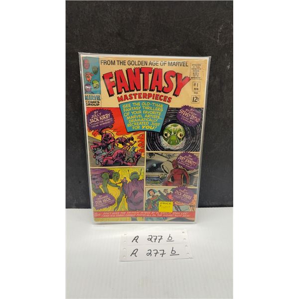 Marvel Comics Fantasy Masterpieces #1 February 1966 Golden Age Reprints Comic Book