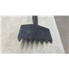 Image 5 : Antique Railway: Spike Driver and Toothed Ice Scraper with Wooden Handles