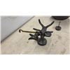 Image 5 : Burrow, Stewart and McLennan Co. Antique Cast Iron Counter Scale with Brass Beam and Weights