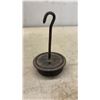 Image 8 : Burrow, Stewart and McLennan Co. Antique Cast Iron Counter Scale with Brass Beam and Weights