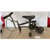 Image 1 : Clown Bicycle Frame and Parts: Handlebars, Seat, Pedals, Chain, Rear Wheel for Parts or Repair
